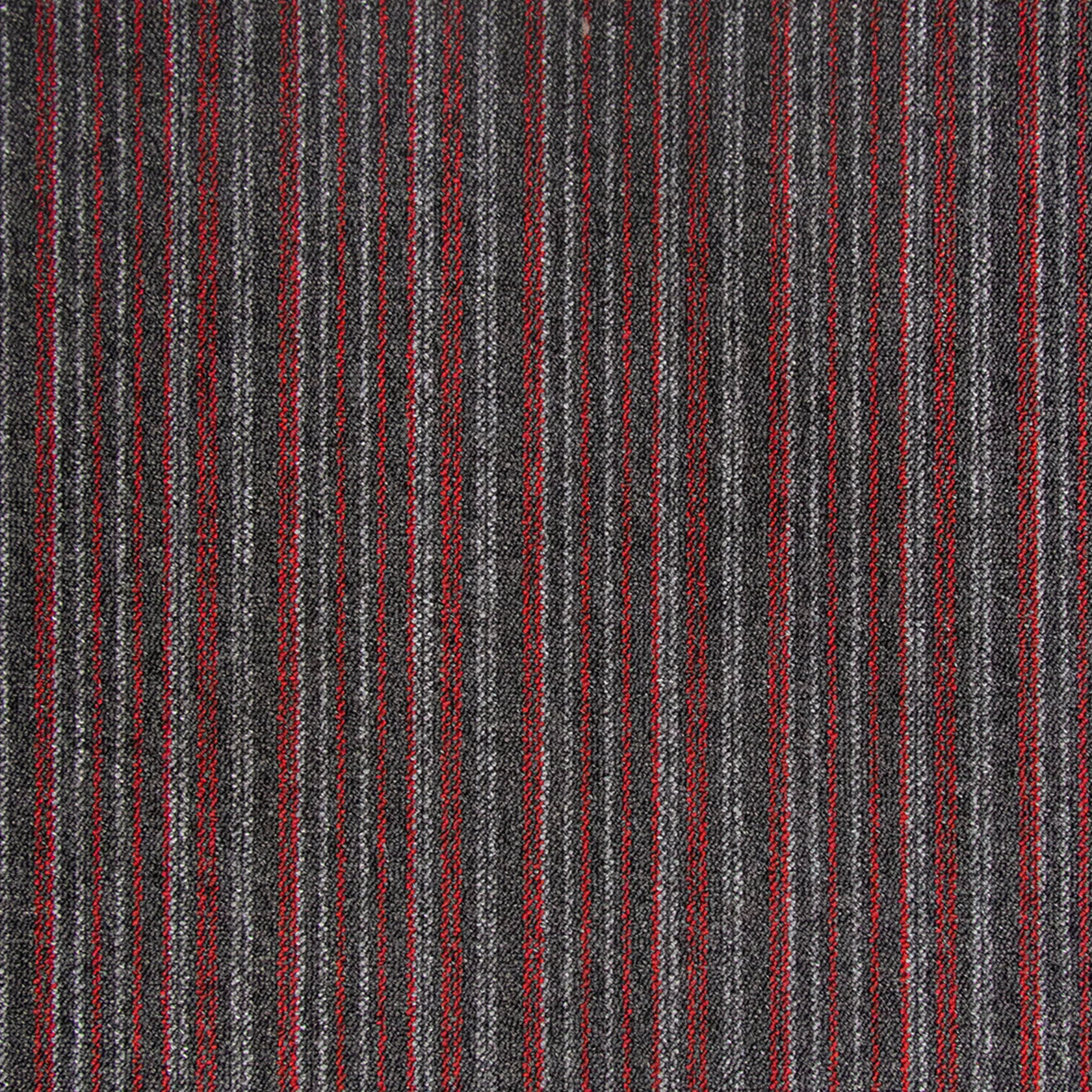 Ковровая плитка Bonkeel Space (Спэйс) Strip Red